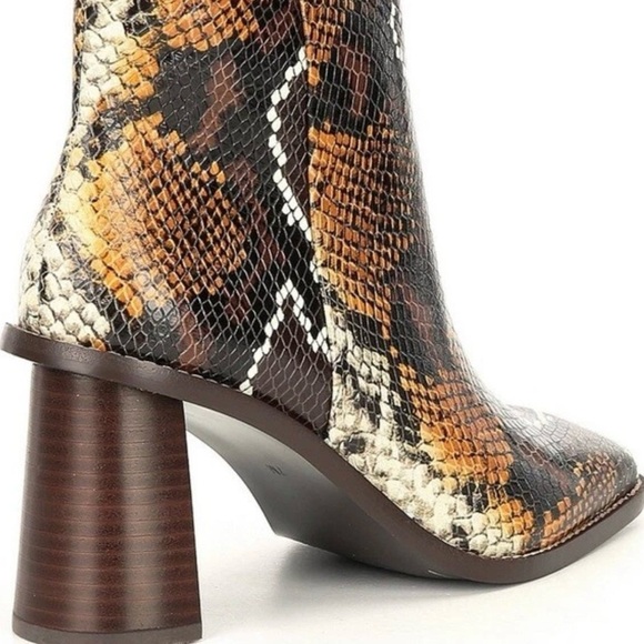 Gibson Latimer Multicolor Snakeskin Ankle Boots - Picture 2 of 13